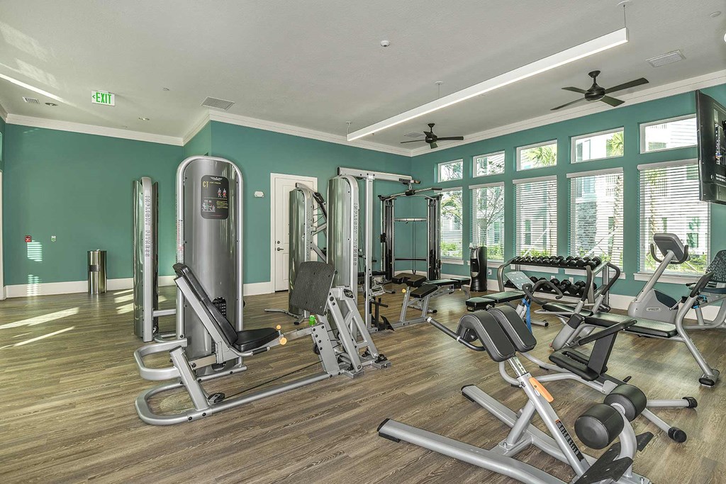 Fitness Center 3 at Dunedin Commons Apartment Homes in Dunedin, Florida, FL