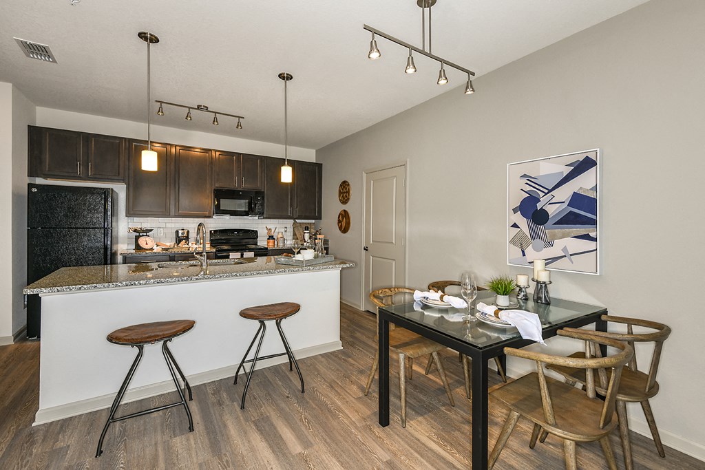 Model Dining Room at  Dunedin Commons Apartment Homes in Dunedin, Florida, FL