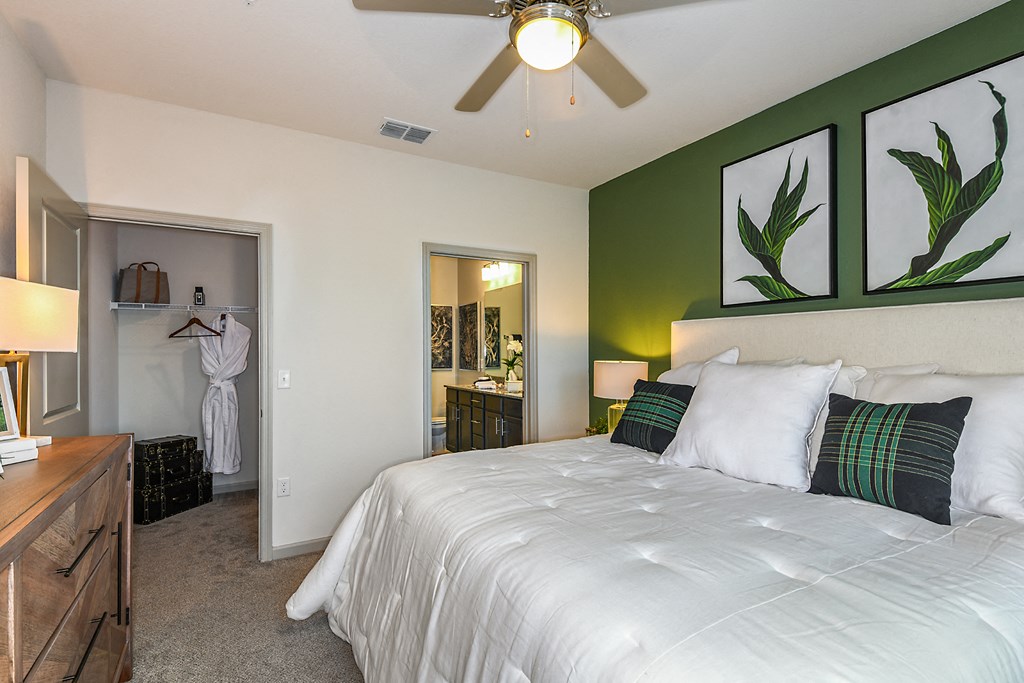Model Bedroom 2 at  Dunedin Commons Apartment Homes in Dunedin, Florida, FL