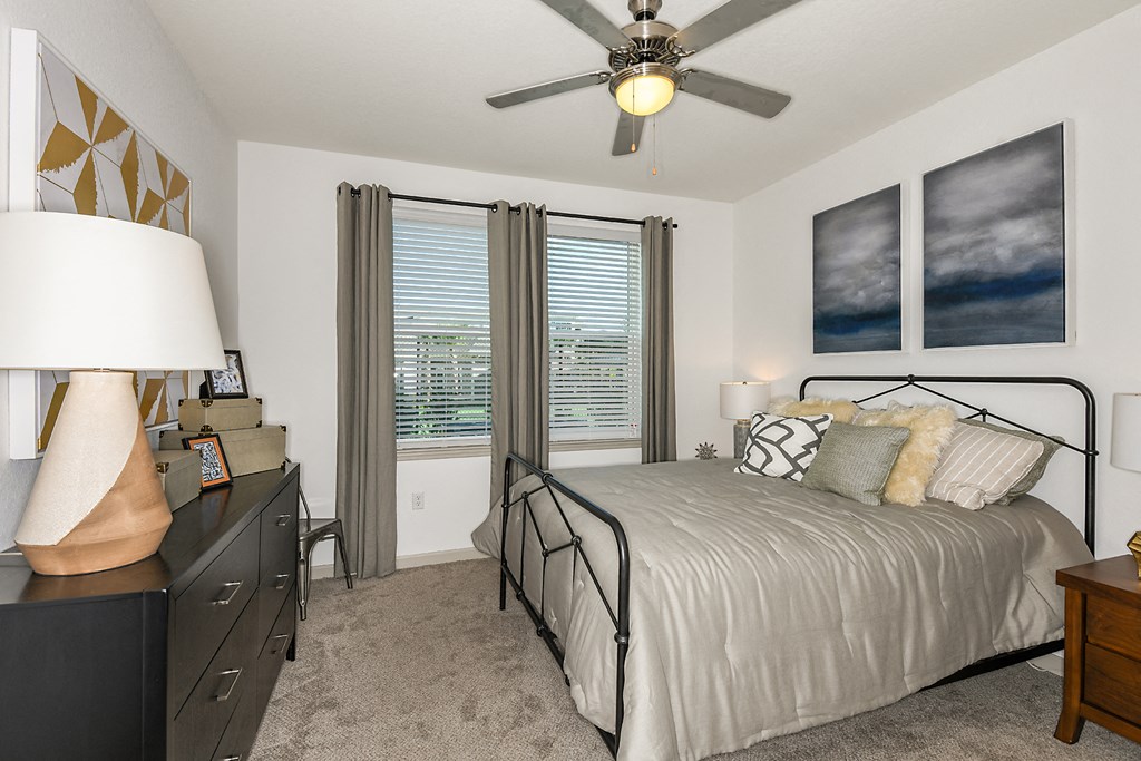 Model Bedroom at  Dunedin Commons Apartment Homes in Dunedin, Florida, FL