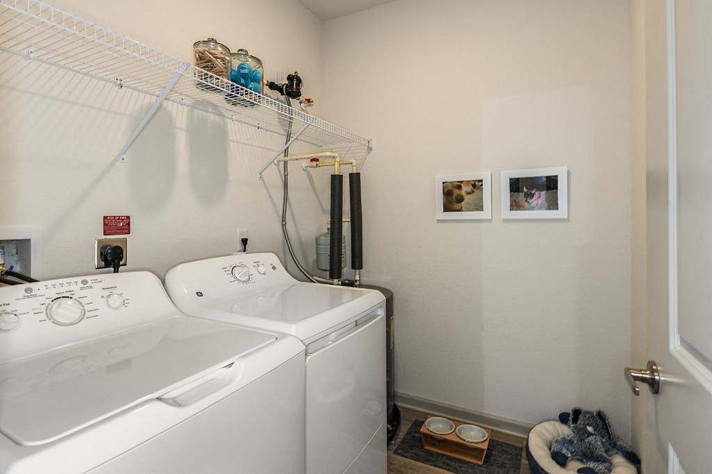 Utility Room at  Dunedin Commons Apartment Homes in Dunedin, Florida, FL