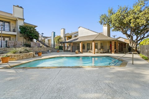 Woodmeade Apartments in Irving, TX Pool