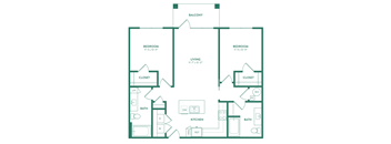B1 Floor Plan | Epoch on Eagle | Apartments in Denton, TX