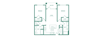 B1 Floor Plan | Epoch on Eagle | Apartments in Denton, TX