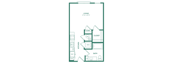 S1 Floor Plan | Epoch on Eagle | Apartments in Denton, TX