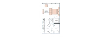 S1 floor plan at Era in Denton, TX