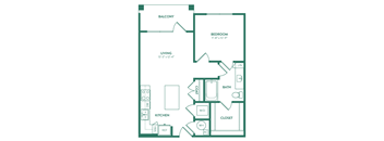 A2 Floor Plan | Epoch on Eagle | Apartments in Denton, TX