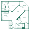 B3 Floor Plan | Epoch on Eagle | Apartments in Denton, TX