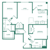 B6 Floor Plan | Epoch on Eagle | Apartments in Denton, TX
