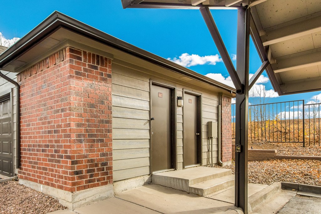 Garages at Greensview Apartments in Aurora, Colorado, CO
