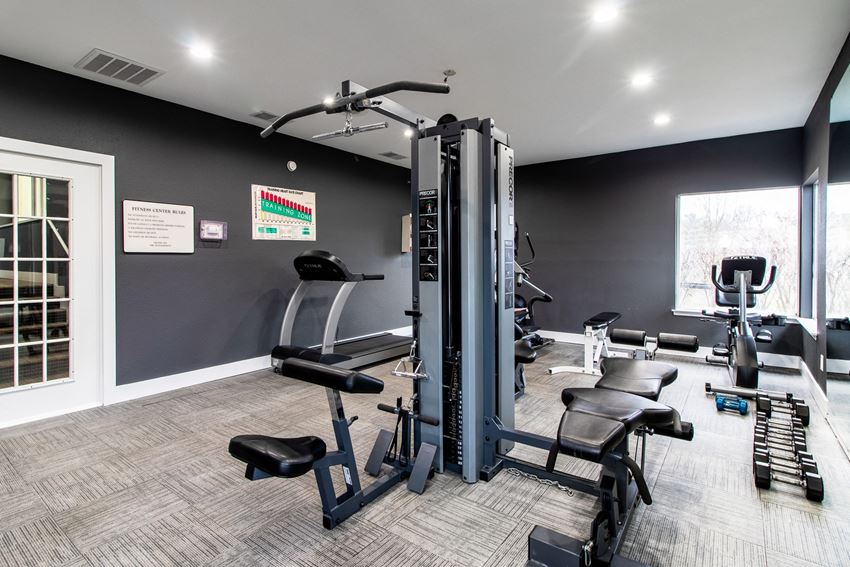 The Players Club Apartments Fitness Center Fitness Center at The Players Club Apartments in Nashville, TN - Photo Gallery