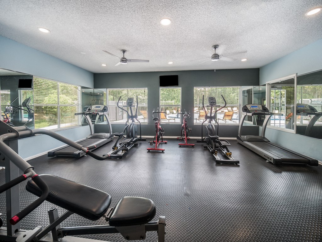 Fitness Center at Reflections Apartment Homes in Gainesville, Florida, FL