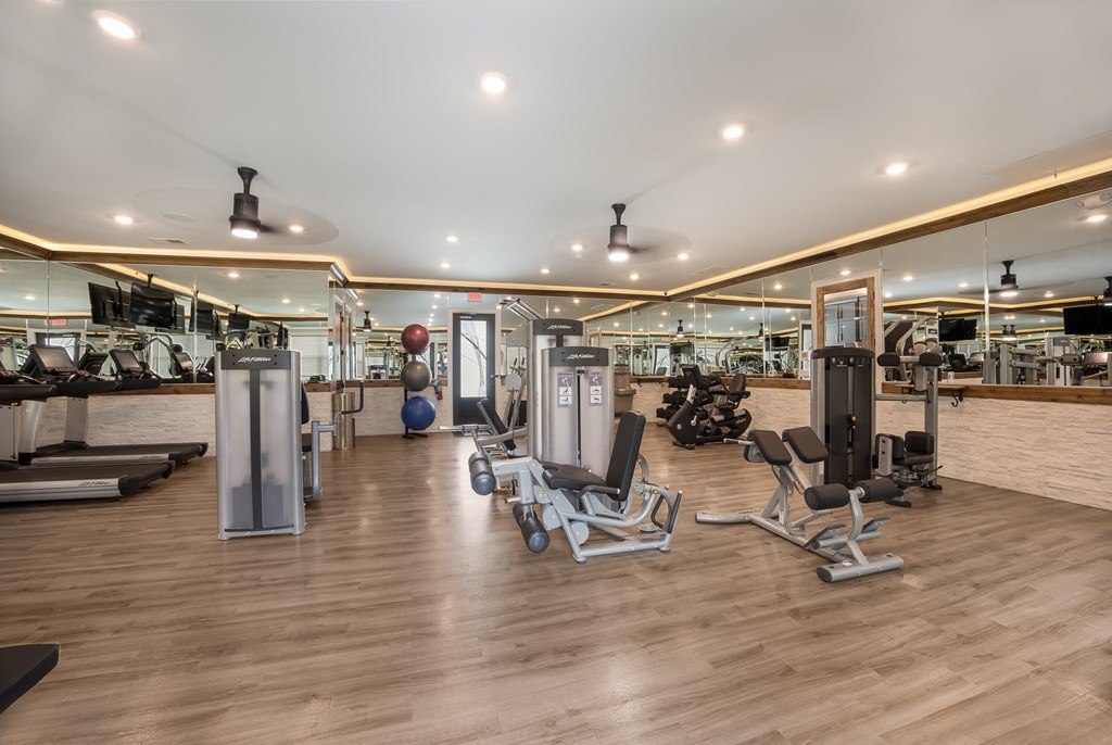 24-Hour Fitness Center at Capital Grand Apartments in Tallahassee, FL