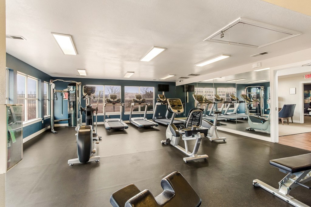 Fitness Center at Greensview Apartments in Aurora, Colorado, CO