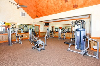 Strength Training Equipment at Grand Reserve at Columbus Apartments in Columbus, Georgia, GA - Photo Gallery 5