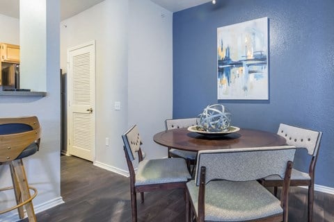 Model Unit Dining Room at Greensview Apartments in Aurora, Colorado, CO