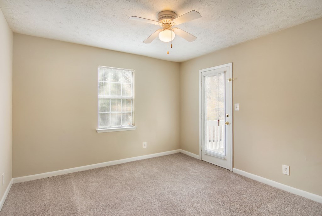 Model Bedroom 2 at Gwinnett Square in Duluth, GA