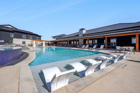 Hillside on Parmer Lane Apartments in Austin Tx pool