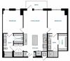 2 bed 2 bath B1 Floorplan 2 bed 2 bath B1 Floorplan ,at The Hamilton, Dallas, TX 75226