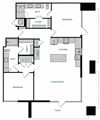 2 bed 2 bath B4 Floorplan 2 bed 2 bath B4 Floorplan ,at The Hamilton, Dallas Texas
