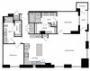 2 bed 2 bath B9 Floorplan 2 bed 2 bath B9 Floorplan ,at The Hamilton, Dallas, TX