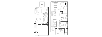 Ash - 5 Bedroom 3 Bath 2,609 Sq. Ft. Floor Plan at Beacon at Hymeadow, Texas, 78656