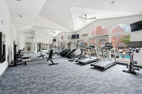 Fitness Center at Inverness in Houston, TX