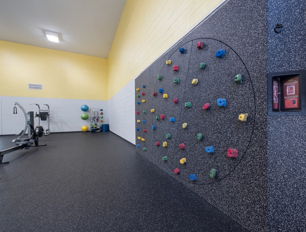 Indoor Rock Wall View 1 at Sundance at Clermont in Clermont FL