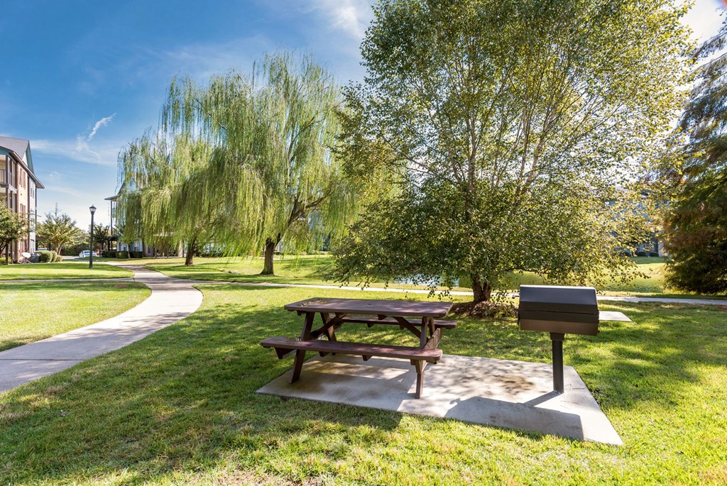 Grilling Area at Island Park Apartments in Shreveport, Louisiana, LA