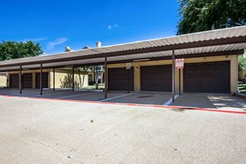 Covered Parking with Exterior Lighting