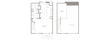 A2M floor plan of Knox Heights in Dallas, TX