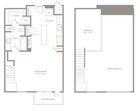 A2M floor plan of Knox Heights in Dallas, TX
