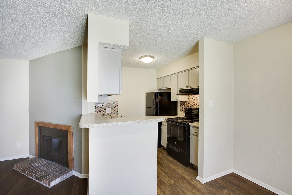 Kitchen 3 at Oaks of Denton in Denton, TX