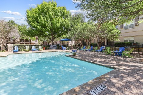 our apartments offer a swimming pool