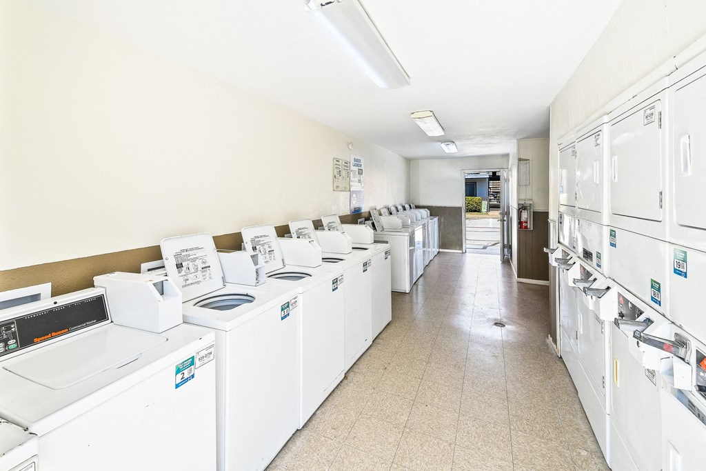 Laundry Room at Davenport Apartments in Dallas, TX