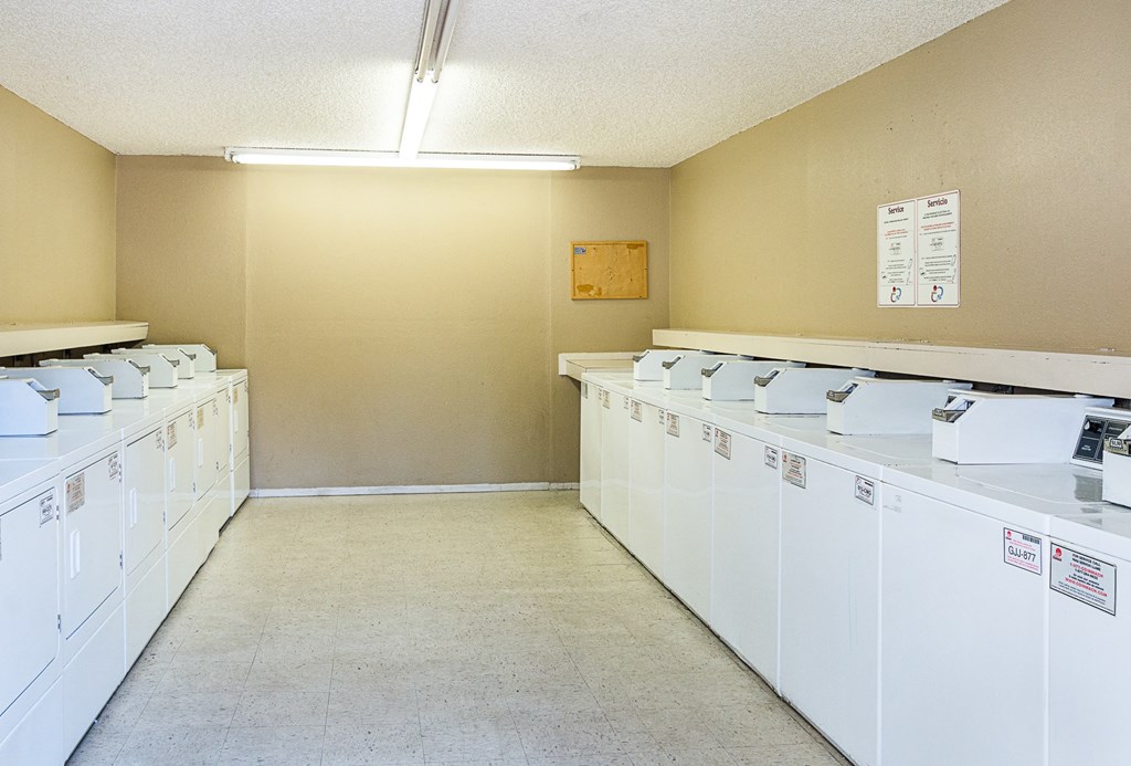 Laundry Facilities at Heritage Square Apartments in Waco, TX