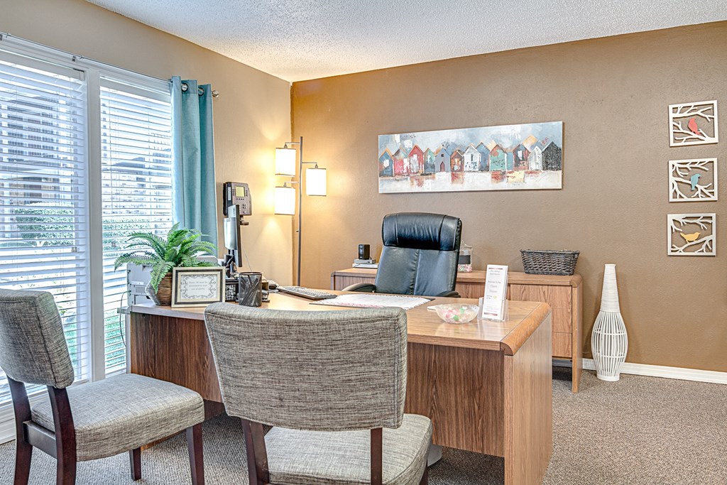 Leasing Office Interior 1 at The Abbey in Longview TX