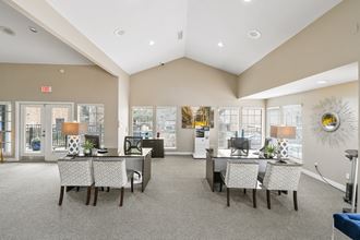 Leasing Office Interior at Davenport Apartments in Dallas, TX