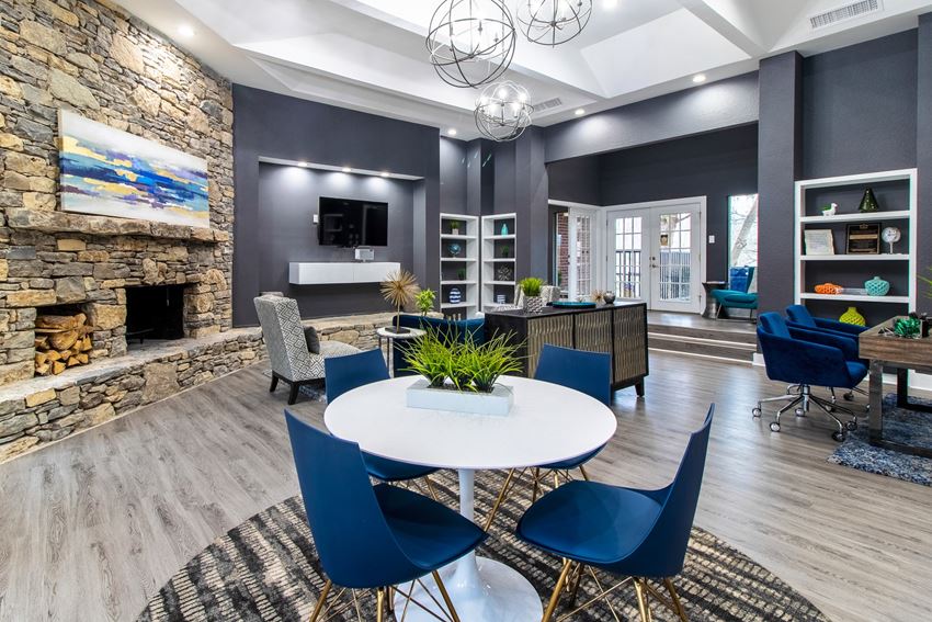 The Players Club Apartments Leasing Office Interior Leasing Office Interior at The Players Club Apartments in Nashville, TN - Photo Gallery