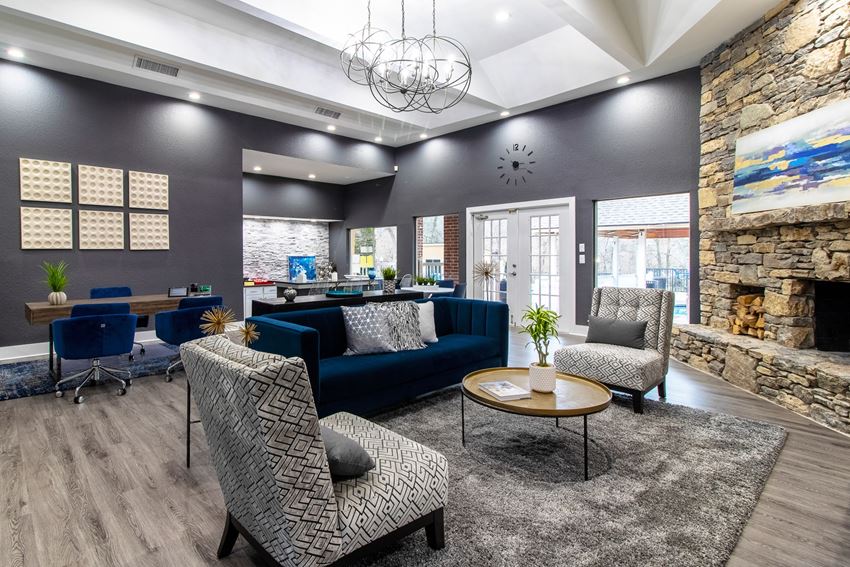 Leasing Office Interior at The Players Club Apartments in Nashville, TN - Photo Gallery 1