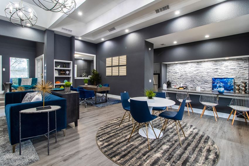 The Players Club Apartments Leasing Office Interior Leasing Office Interior at The Players Club Apartments in Nashville, TN - Photo Gallery