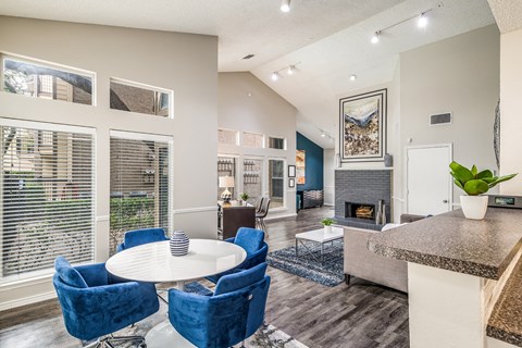 Leasing Office Interior at The Park on Preston in Dallas, Texas, TX