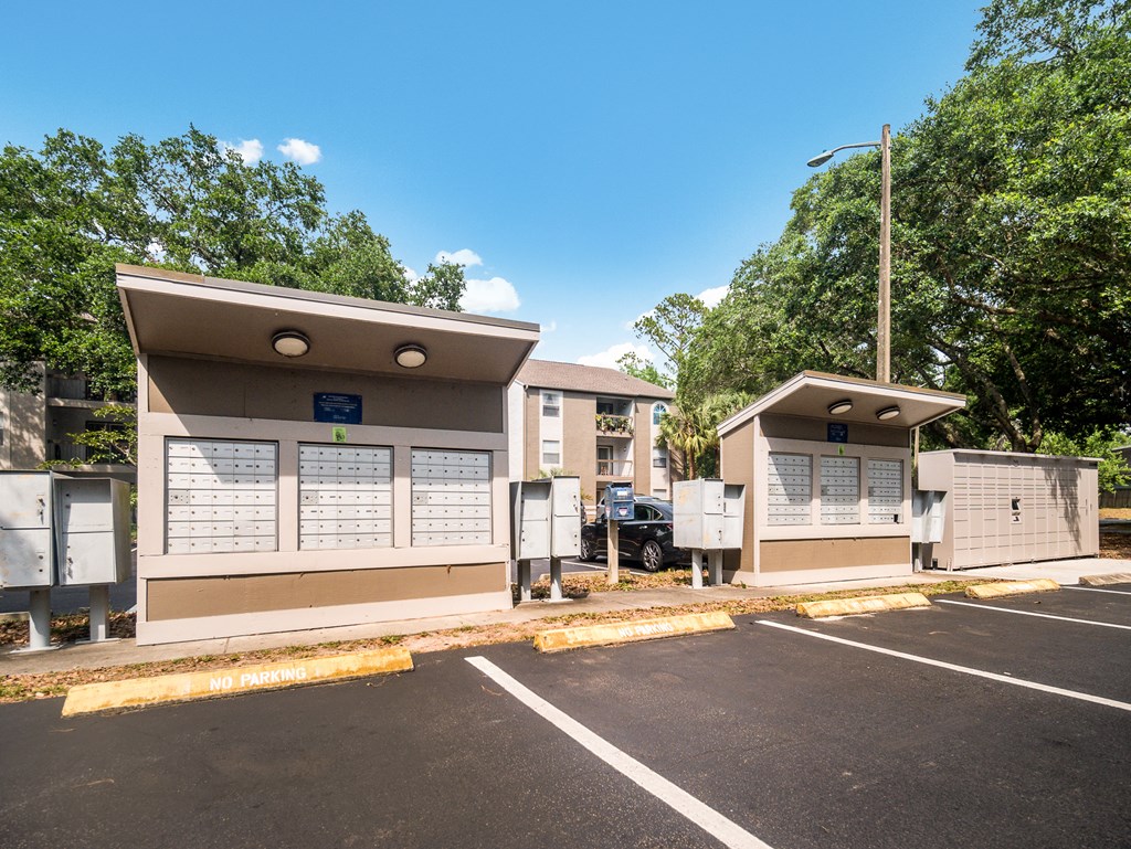 Mailboxes at Reflections Apartment Homes in Gainesville, Florida, FL