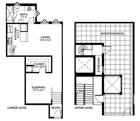 1512-1516 Elm Street Studio Loft, Deep Ellum, DE Lofts for Rent - Photo Gallery 18