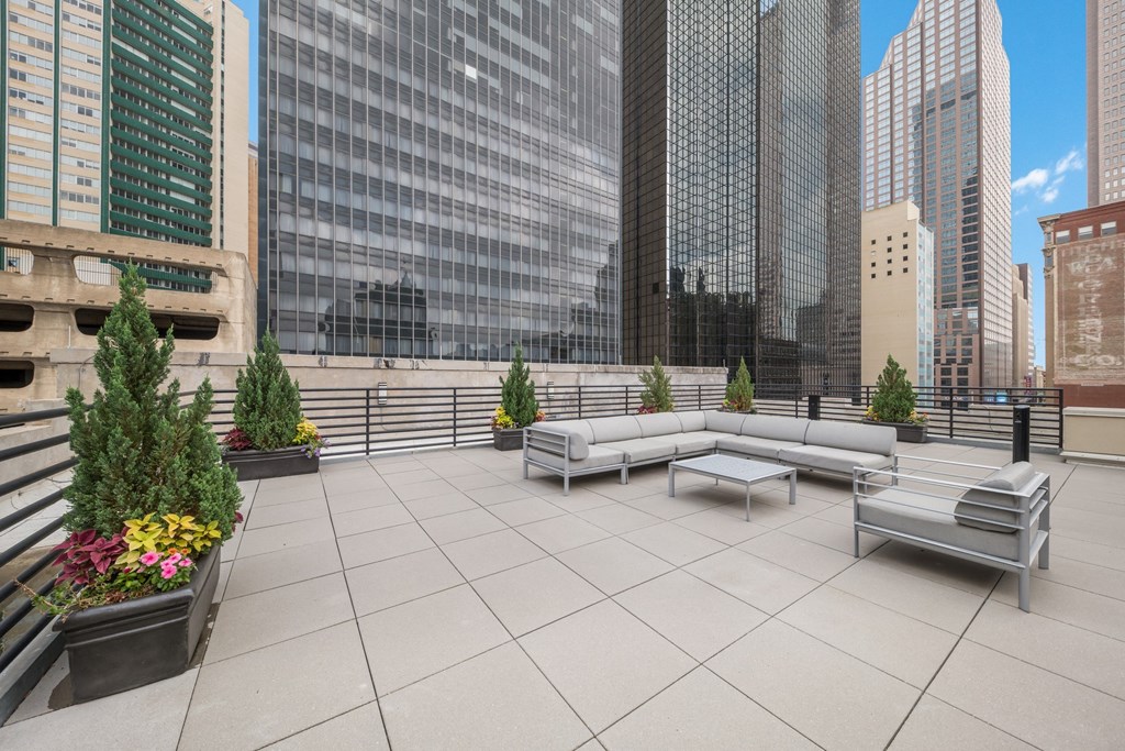 Rooftop Patio at Mid Elm Lofts - Deep Ellum Lofts, Dallas, Texas, TX