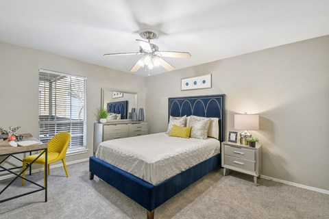 Model Bedroom at Davenport Apartments in Dallas, TX