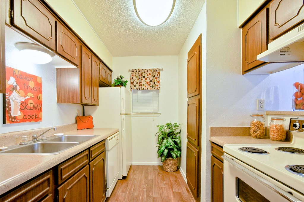 Model Kitchen 1 at 600 Baylor in Longview Tx