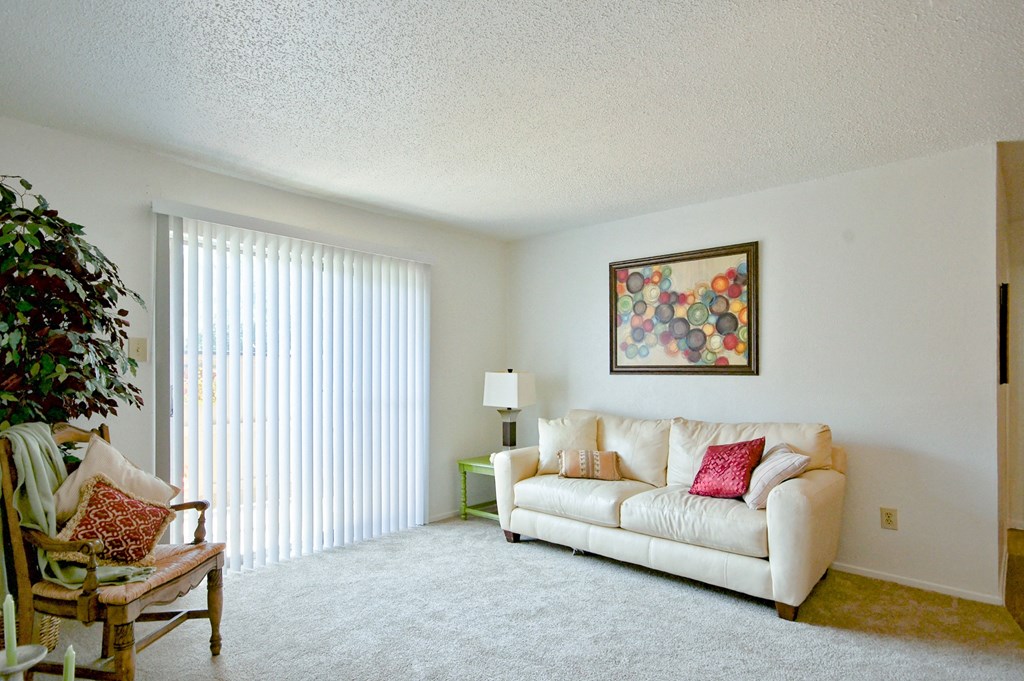 Model Living Room 1 at 600 Baylor in Longview Tx