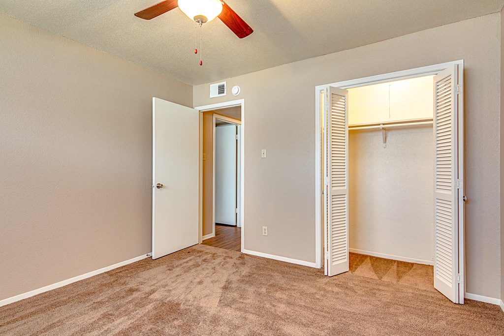 Model Bedroom 2 at The Abbey in Longview TX