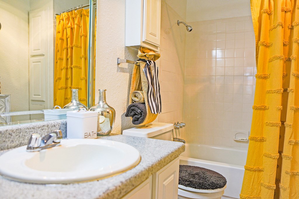 Model Bathroom View 2 at The Magnolia in Shreveport, LA